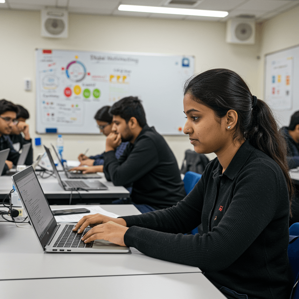 Digital marketing training classroom